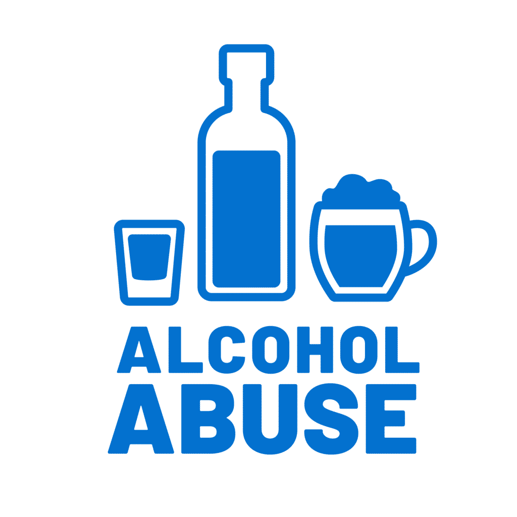 Alcohol Abuse Icon_Blue