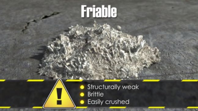 Friable Asbestos Image