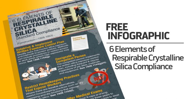 Silica Construction Compliance Infographic Image