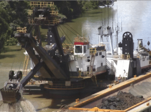 Image of a Dredge for surface mining