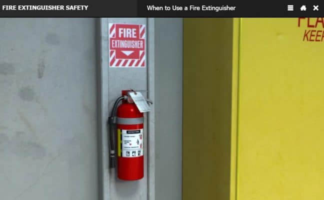 Fire Extinguisher Signage Image