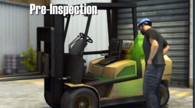 Forklift Inspection Image