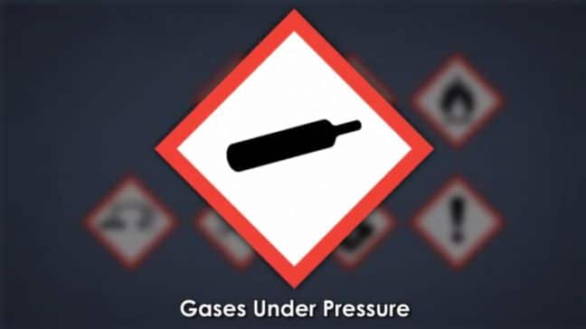 HazCom Pictogram Gas Under Pressure