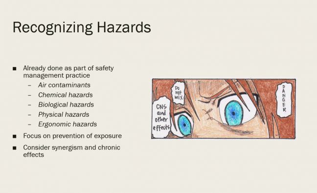 Recognizing Safety and Health Hazards Image