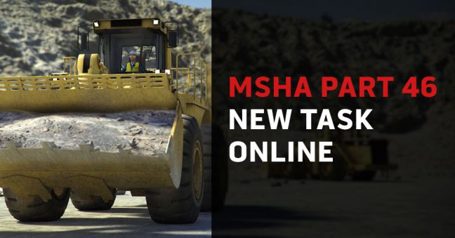 MSHA Part 46 New Training Training Online Image