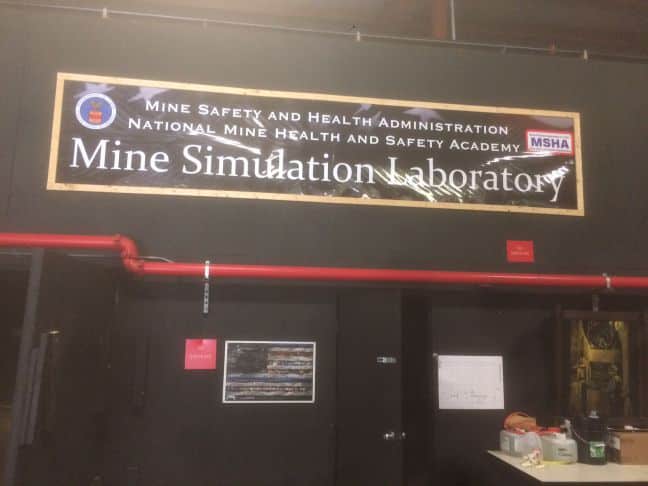 MSHA Mine Simulator Photo