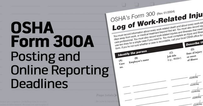 OSHA Form 300A Image