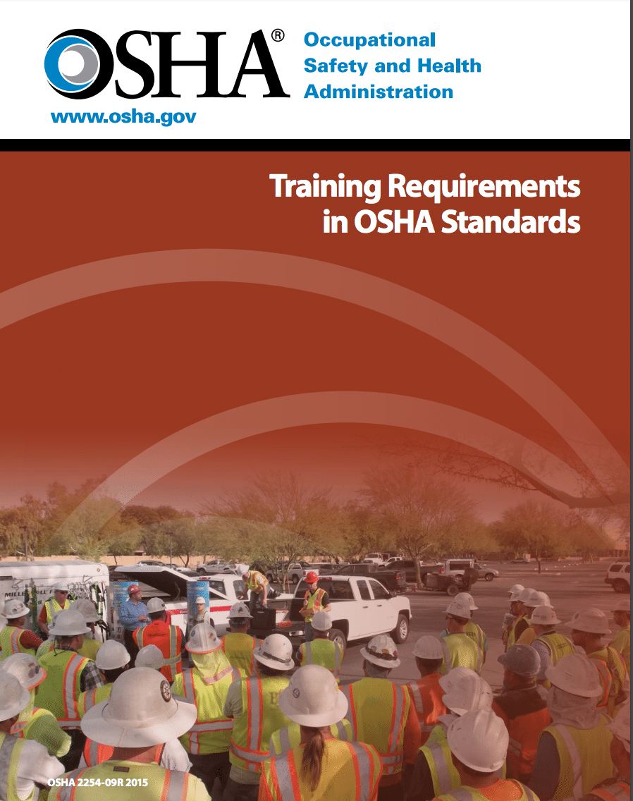 OSHA Training Requirements Document image
