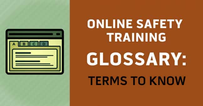 Online Safety Training Glossary Image
