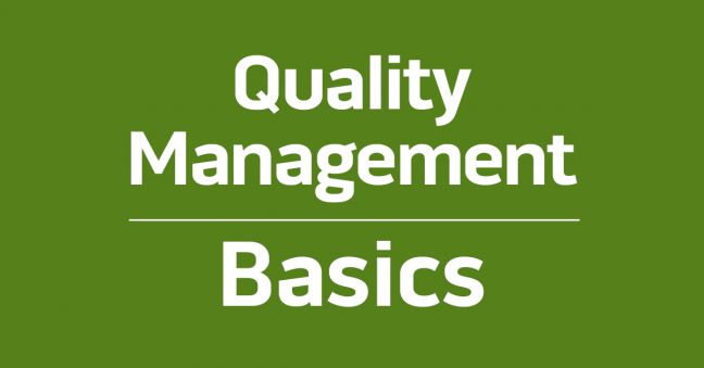 Quality Management Basics Image