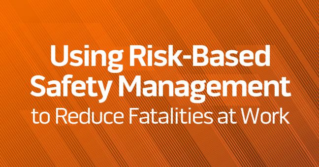 Risk-Based Safety for Fatality Prevention Image