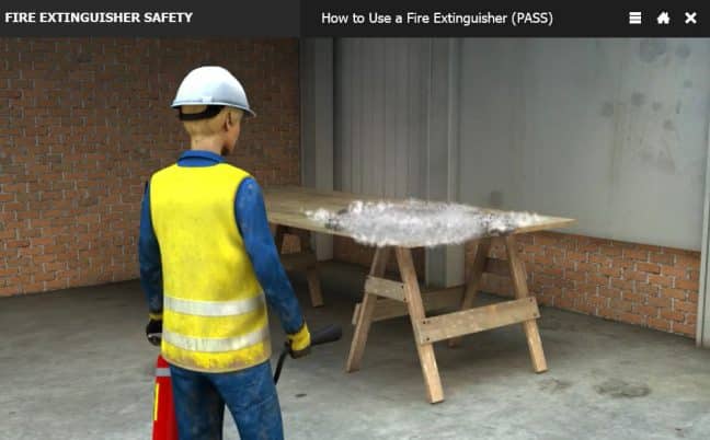 How to Use a Fire Extinguisher Watch Fire When Out Image