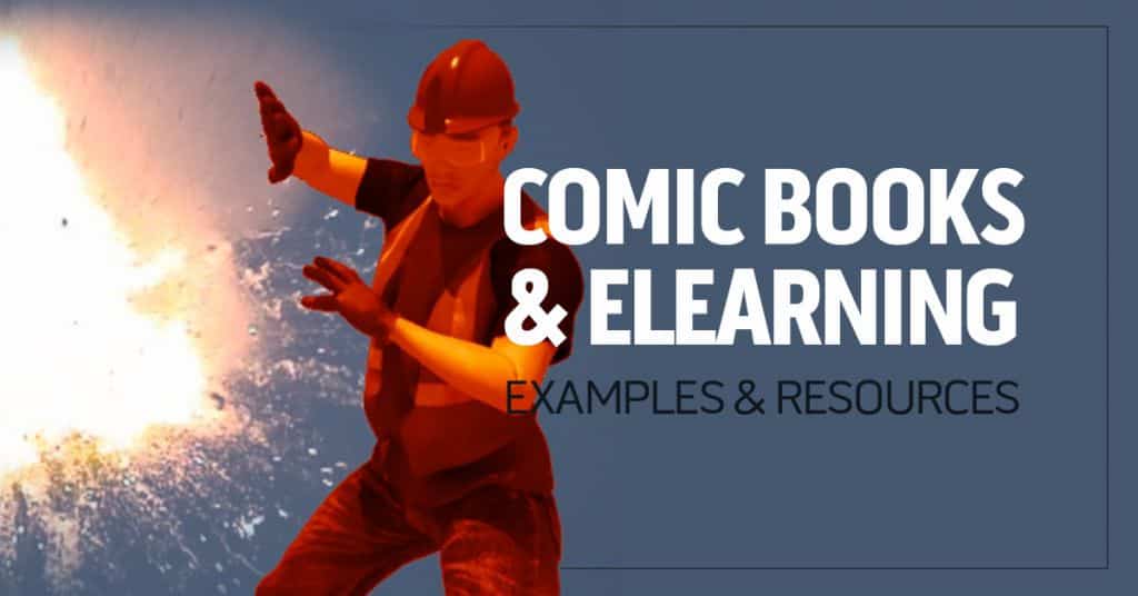 Comic Books and eLearning Image
