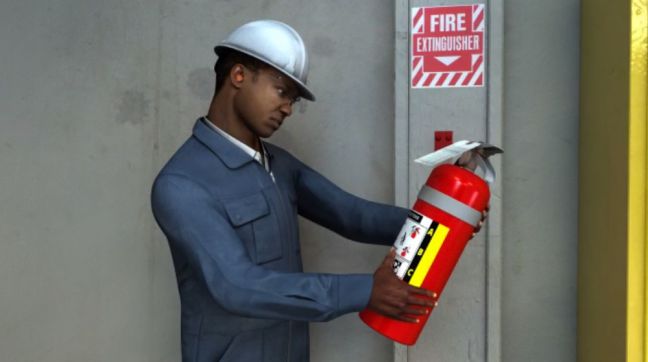 Fire Extinguisher Inspection Image