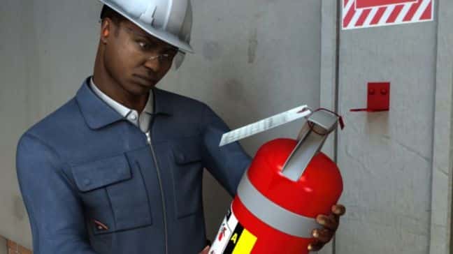 fire extinguisher inspection maintenance image