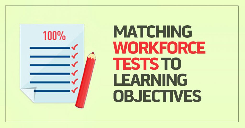 Workforce Tests, Learning Objectives & Fidelity Image