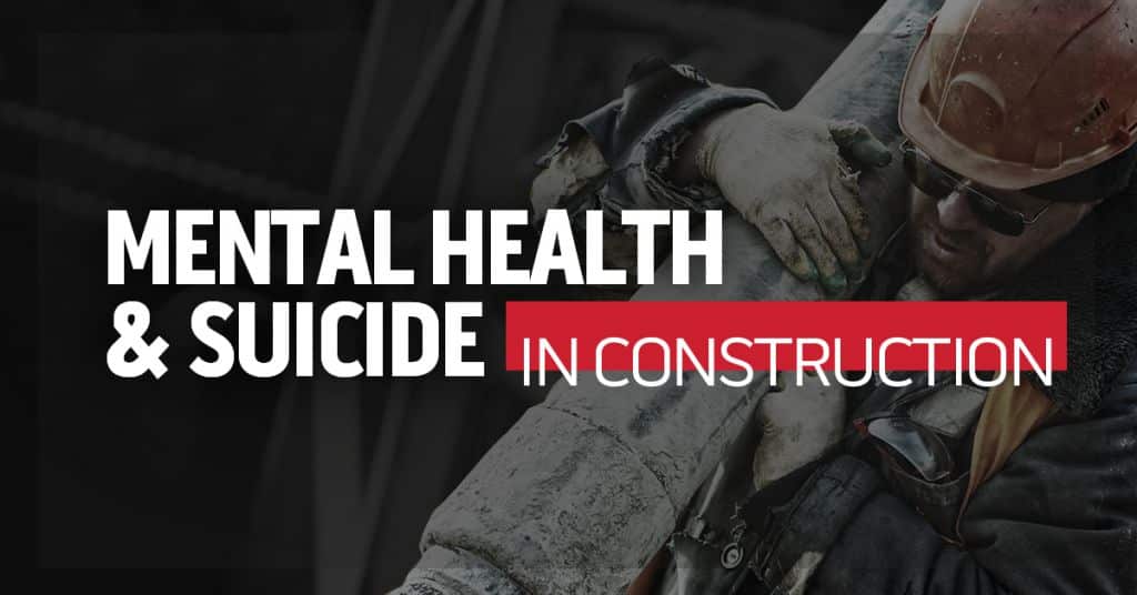 Mental Health, Suicide, and Construction Image