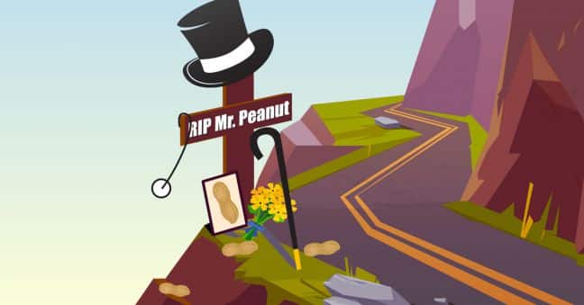 RIP Mr. Peanut Image