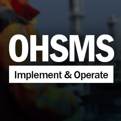 Implementing and Operating an OHSMS image