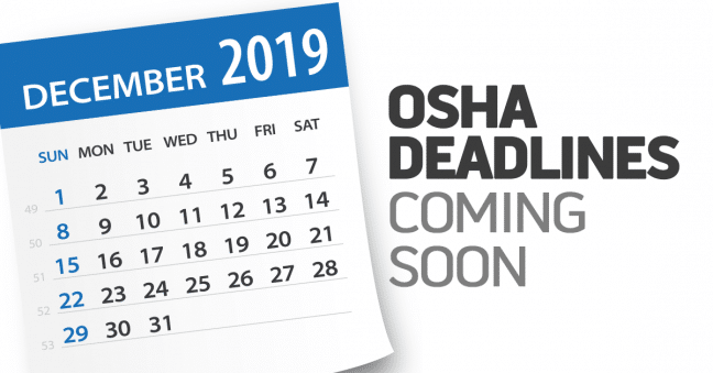 OSHA Deadlines Image