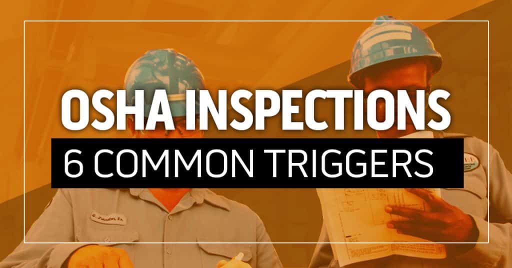 Common Triggers of an OSHA Inpsection Image