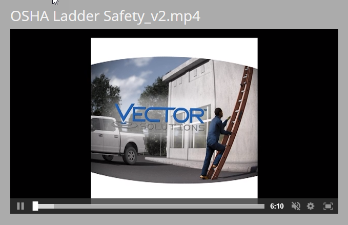 OSHA Ladder Safety VR Training