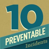 10 Preventable Workplace Incidents Image
