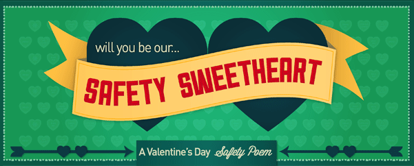 st. valentine's day safety sweetheart safety poem image