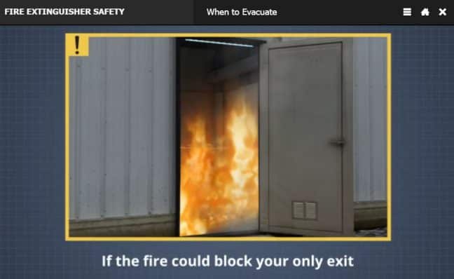 How to Use a Fire Extinguisher When to Evacuate Image