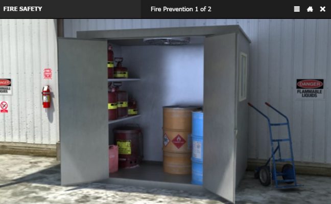 Fire Extinguisher Types Workplace Fire Hazard Inspection Image
