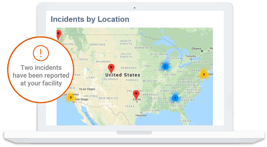 incidents by location report