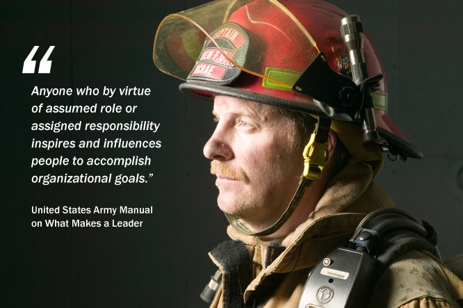 leadership in the fire service
