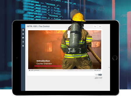 Firefighter training platform