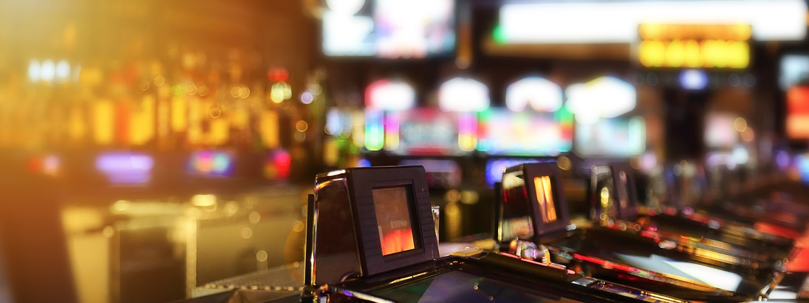 Slot Machines on Casino floor