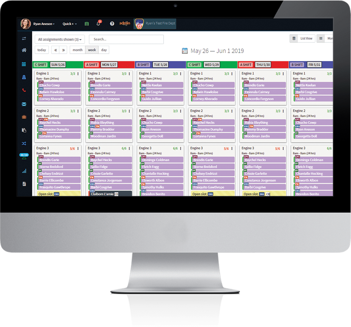 Scheduling - calendar-desktop