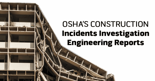 OSHA Construction Engineering Incident Report Image