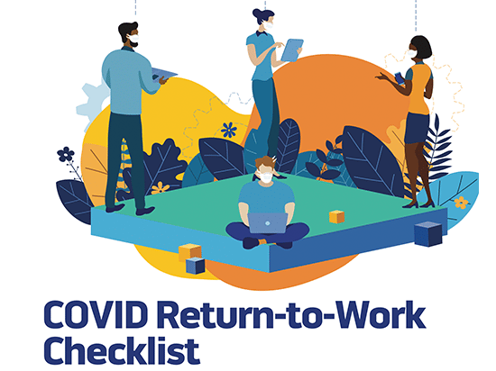COVID Return to Work Checklist Button