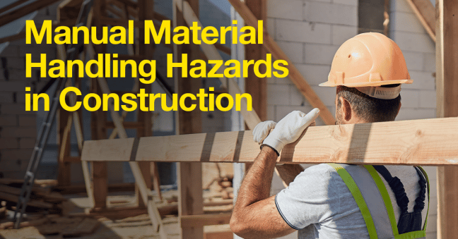 Construction Manual Material Handling Hazards Image