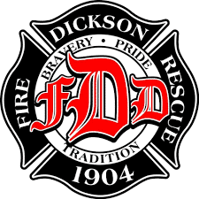 City of Dickson Fire Department Logo