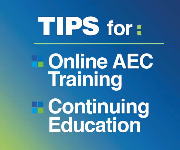 Key Aspects of an Online AEC Training & Continuing Education Program