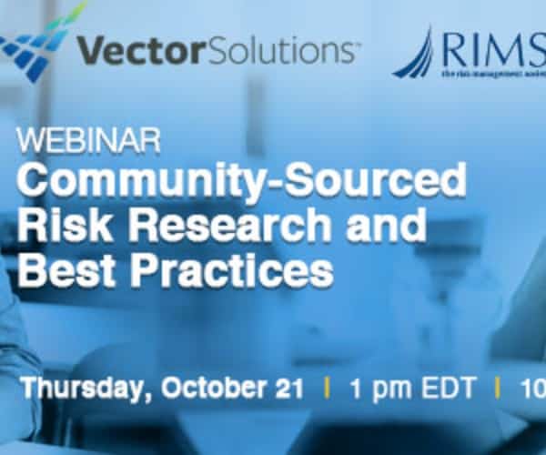 Webinar - Community Sources Risk Research