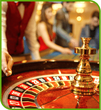 A casino table