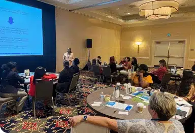 A Campus Prevention Network event connecting the team with industry experts.