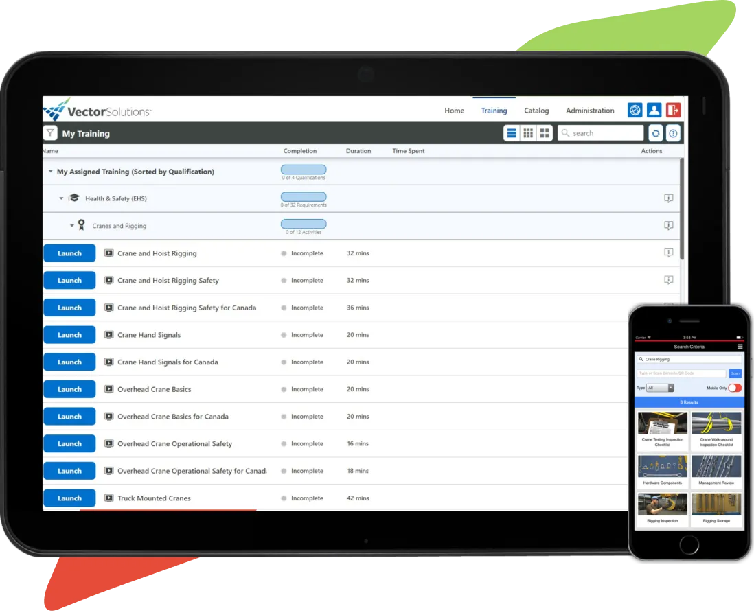 Vector LMS for Industrial Teams