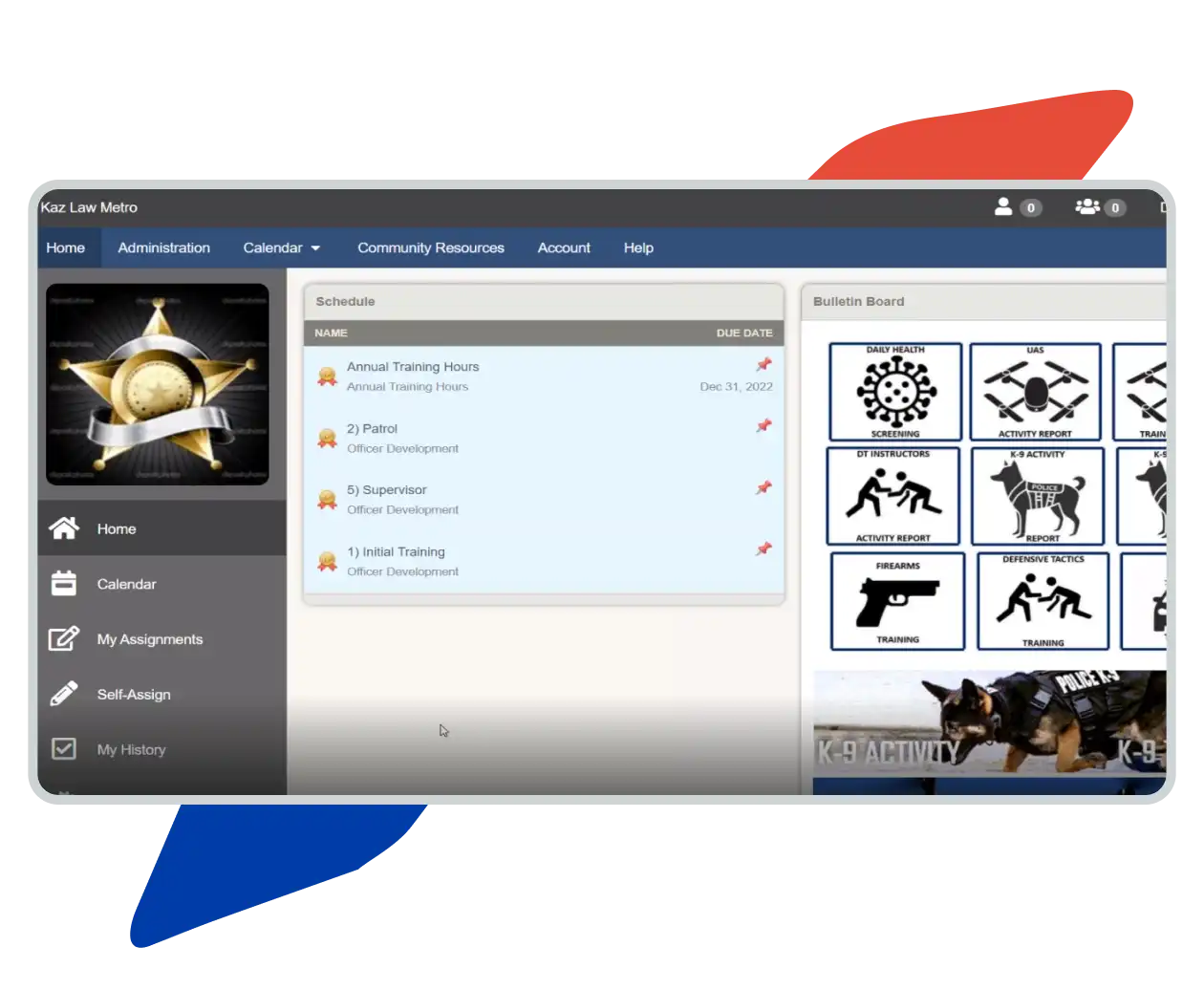 Dynamic Police Training Software