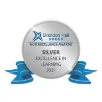 Brandon Hall Excellence in Learning Silver Award - 2021