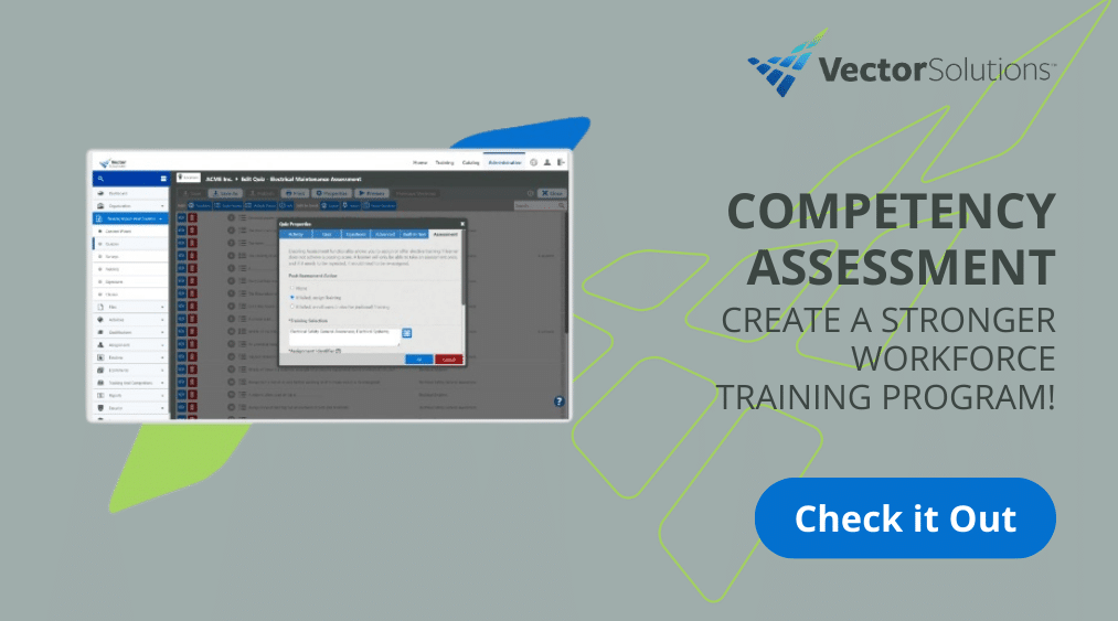 Vector Solutions Launches Competency Assessment Tool To Fill Skills and Knowledge Gaps