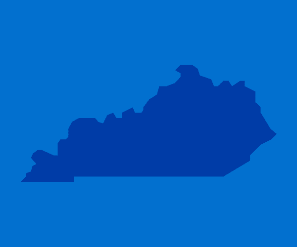 Kentucky state outline