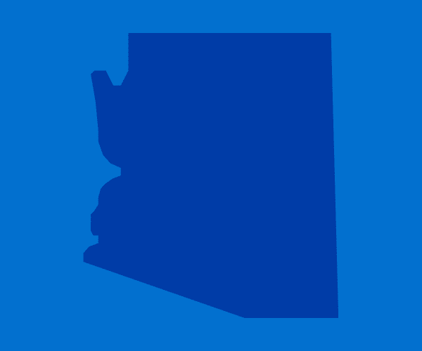 Arizona state outline