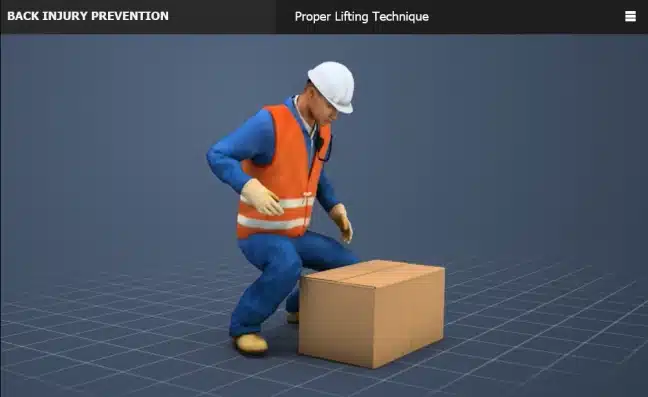 Proper Lifting Technique course video screenshot